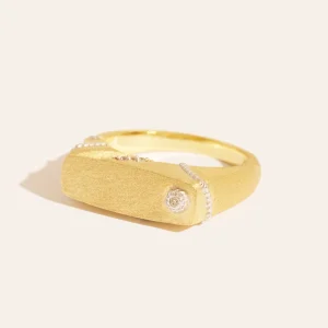 Bague Minuit - Chevalière