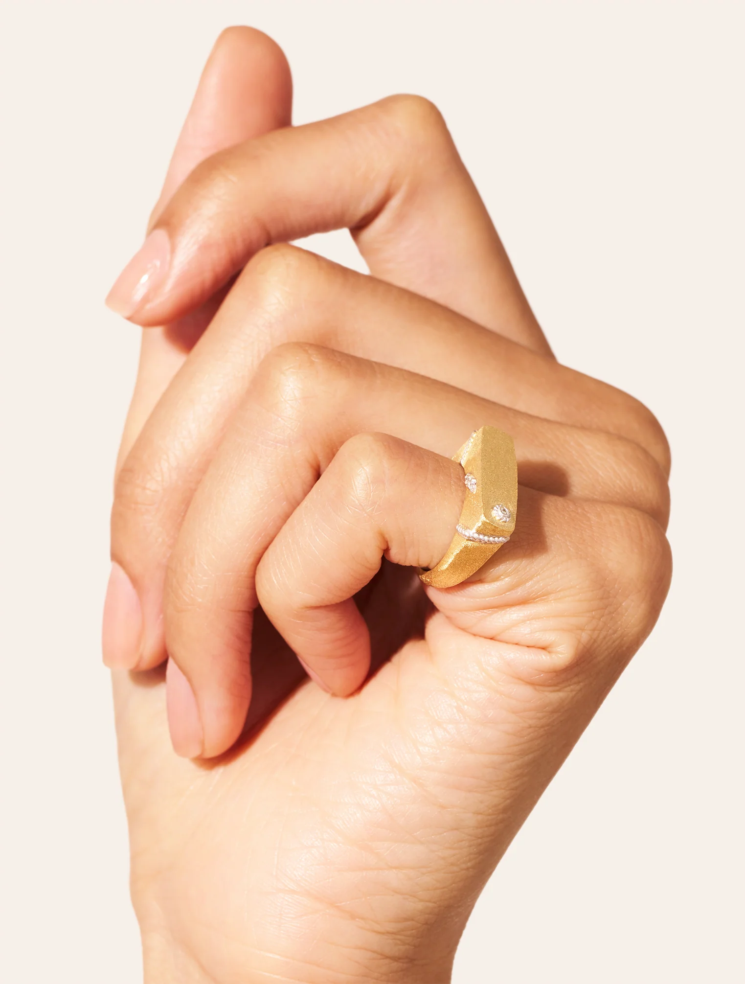 Bague Minuit - Chevalière – Image 4