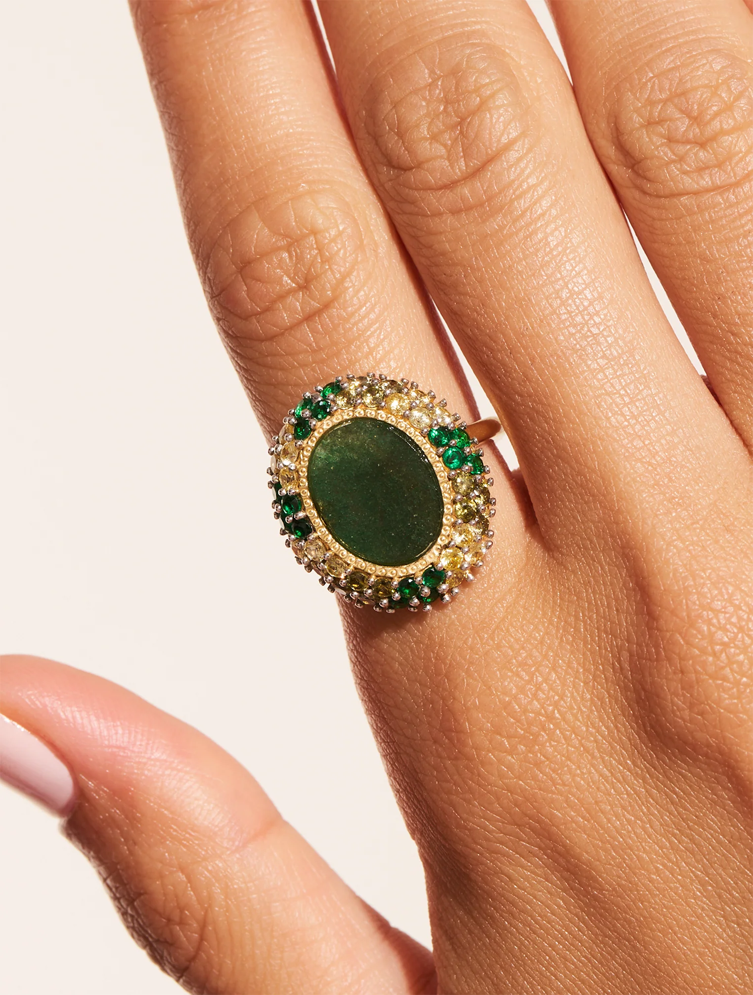 Bague Mirage - Aventurine – Image 2