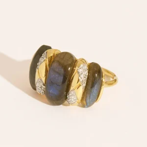 Bague Oro - Labradorite