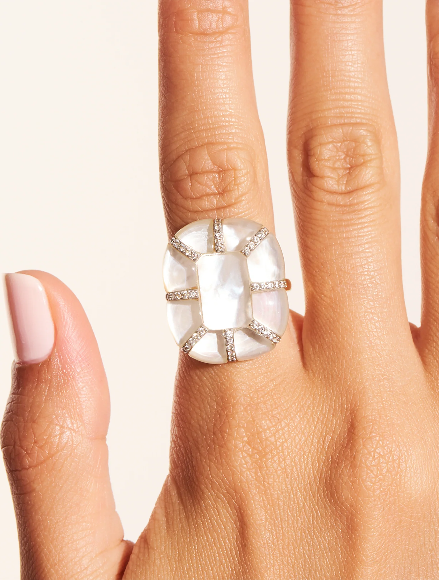 Bague Reem - Nacre – Image 2