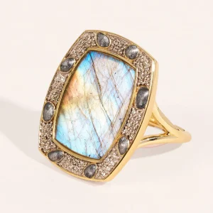 Bague Ranee - Labradorite