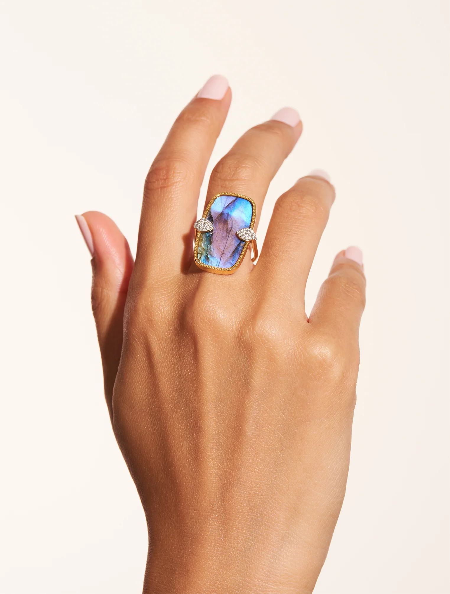 Bague Sangha - Labradorite – Image 3