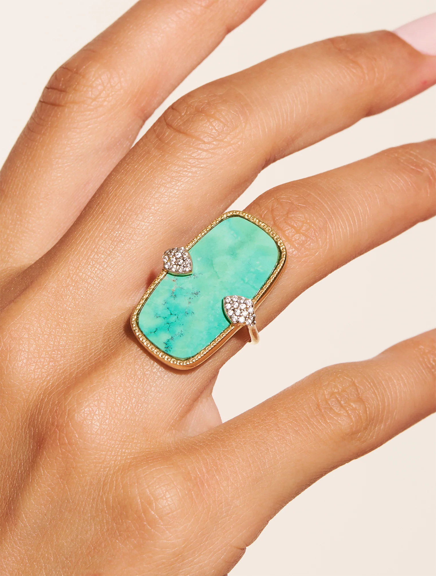 Bague Sangha - Turquoise – Image 2