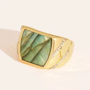 Bague Seema - Labradorite