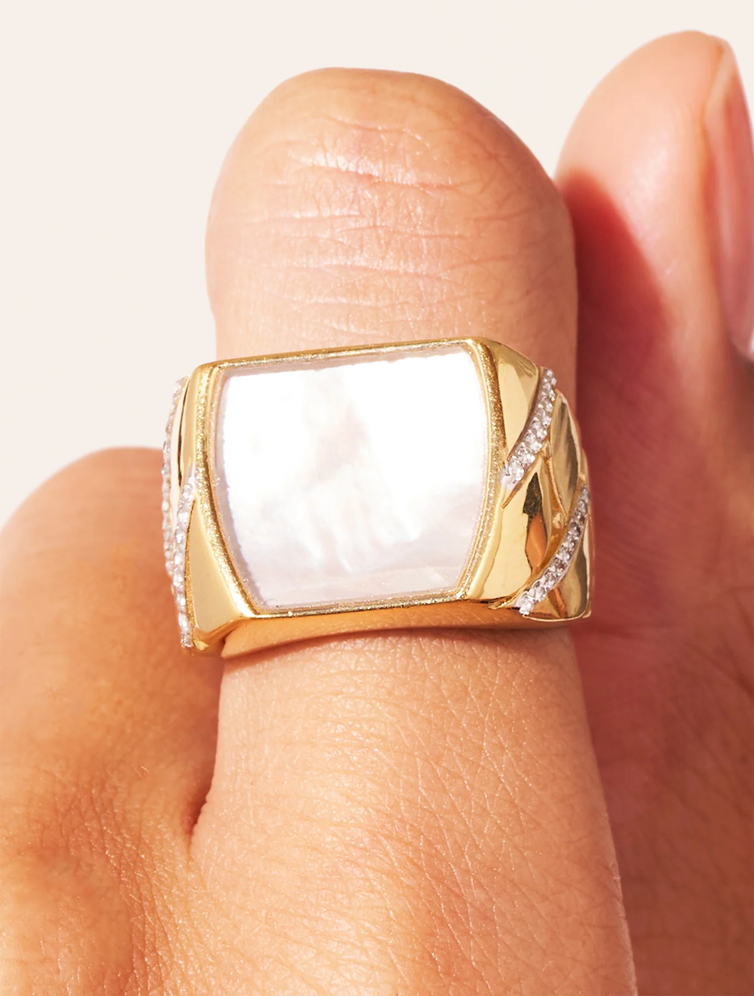 Bague Seema - Nacre – Image 4