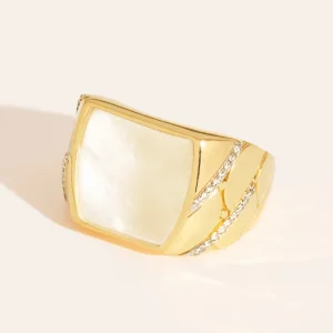Bague Seema - Nacre