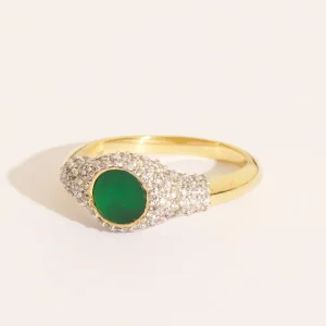 Bague Sunny - Onyx Vert
