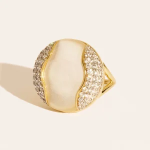 Bague Vertige - Nacre