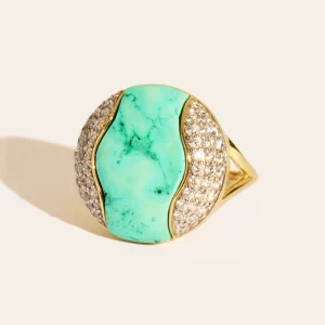 Bague Vertige - Turquoise