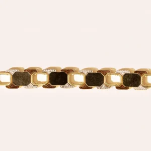 Bracelet Berry - Obsidienne Dorée