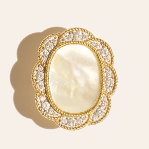 Broche Esmée - Nacre