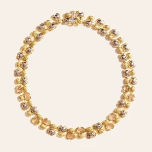 Collier Amara - Quartz Rutile Dorée