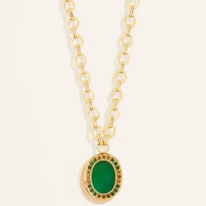 Collier Hera - Onyx Vert