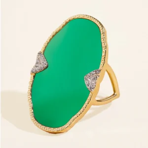 Bague Belize - Onyx Vert