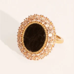 Bague Mirage - Onyx Texturé