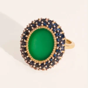 Bague Mirage - Onyx Vert