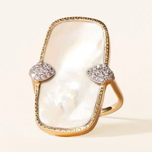 Bague Sangha - Nacre