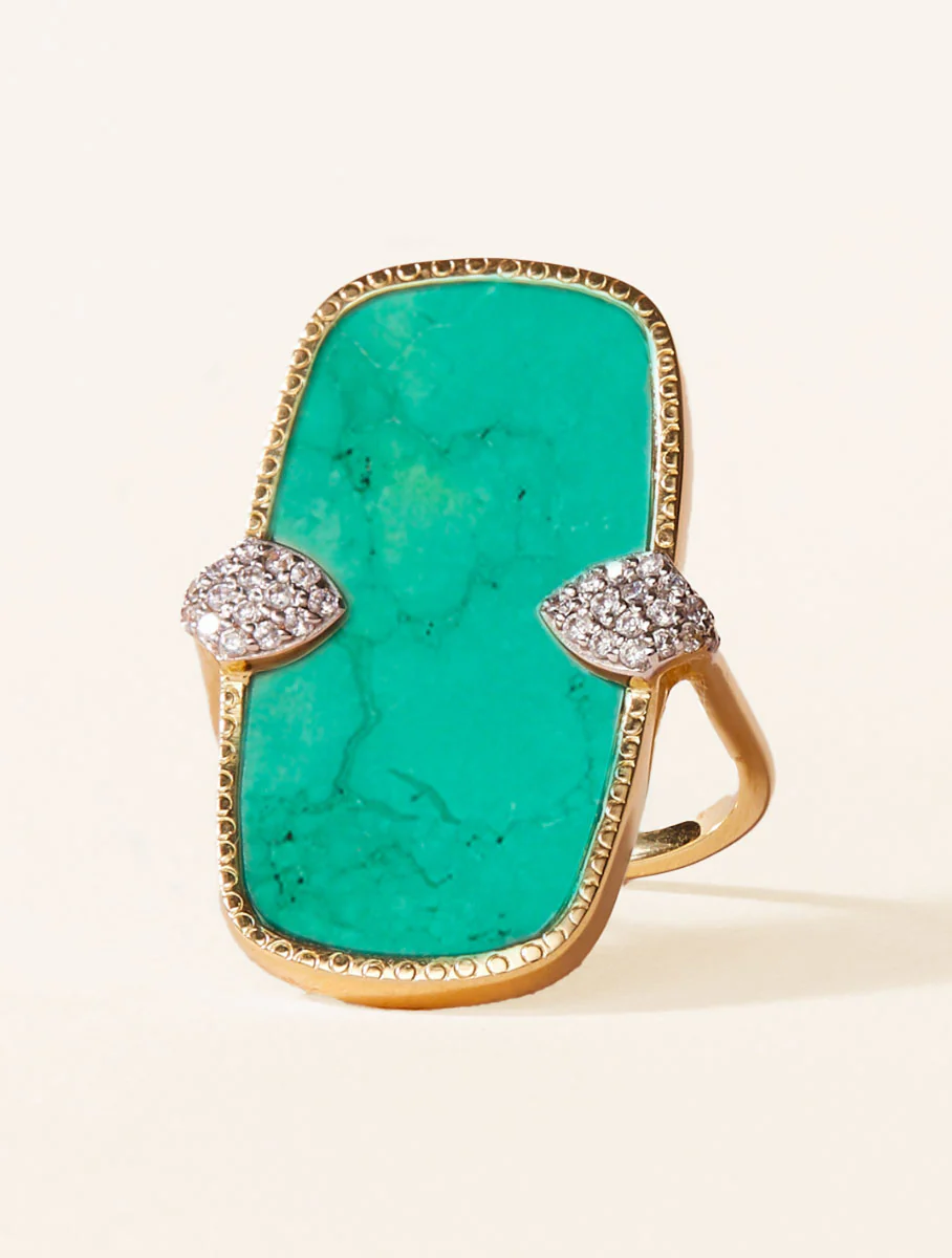 Bague Sangha - Turquoise