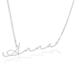 Bijou Personnalisé Collier prénom Style Classique