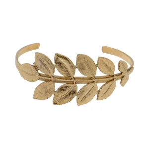 Bracelet Feuille d'Acacia Doré