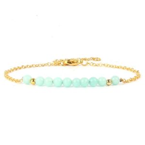 Bracelet créateur aigue marine