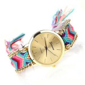 Bracelet bresilien montre femme