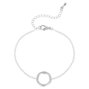 Bracelet femme cercle argent