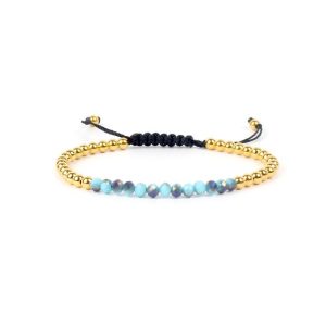 Bracelet femme cordon bleu