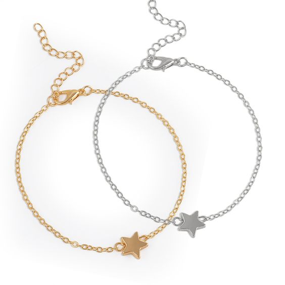 Bracelet femme fantaisie étoile – Image 2