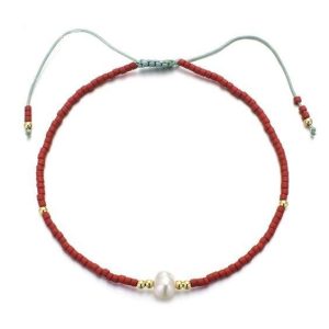 Bracelet fantaisie rouge