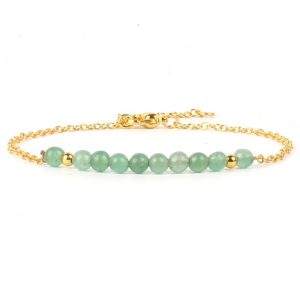 Bracelet créateur jade vert