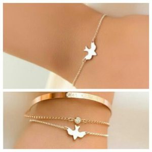 Bracelet femme oiseau