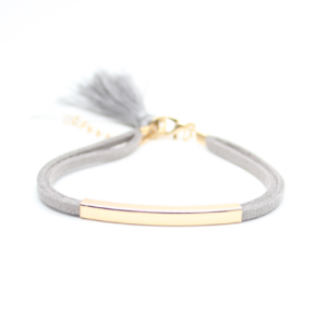 Bracelet femme gris