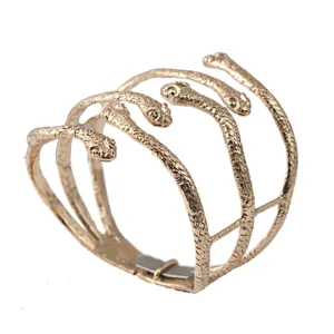 Bracelet 6 serpents en bronze - Bernard Delettrez