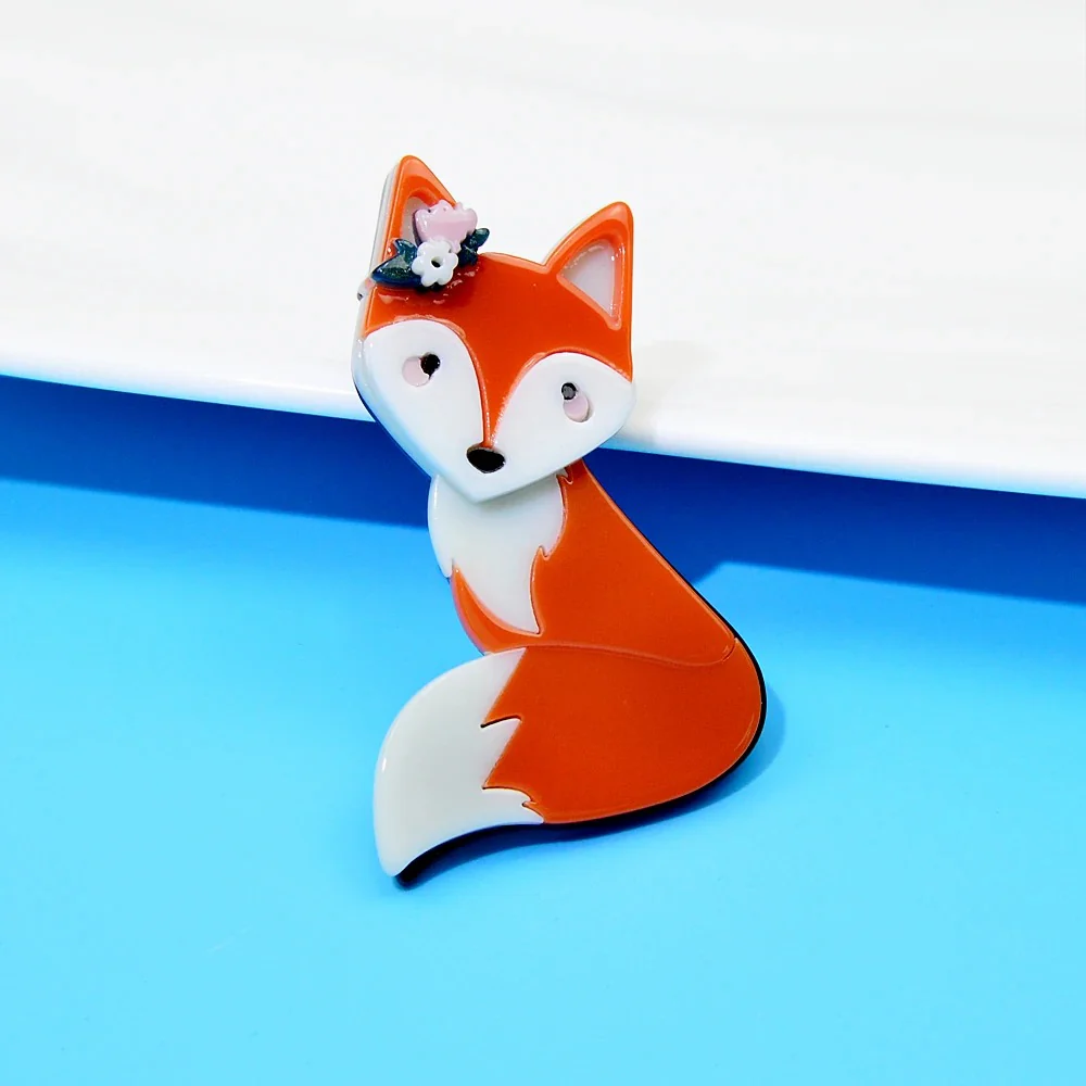Broche Renard Cartoon – Image 3