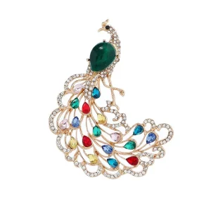 Broche Oiseau Mille Feux