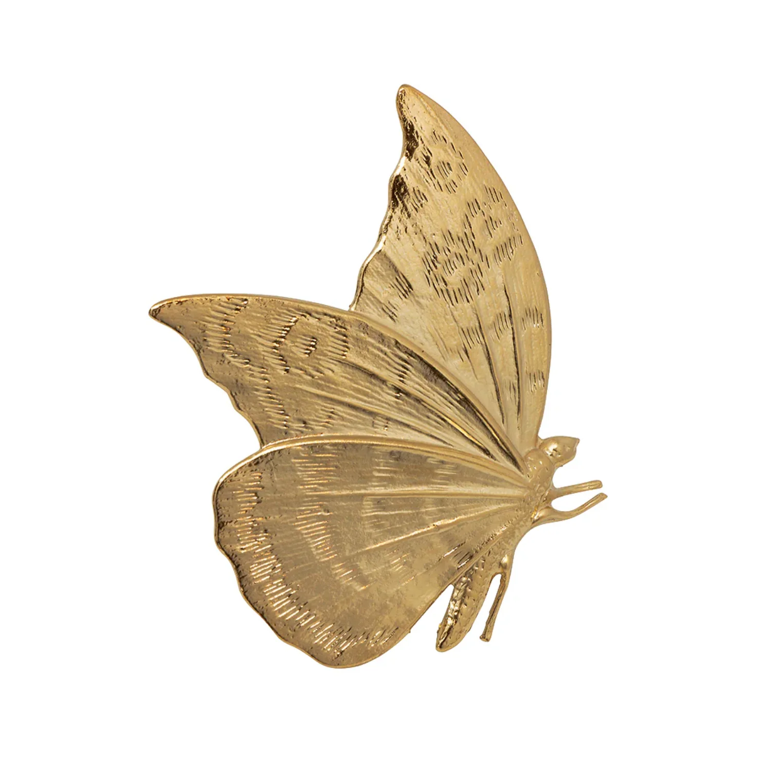 Broche Papillon Dorée
