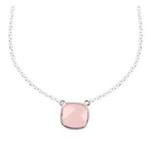 Collier Sissi Rose Quartz