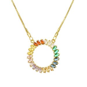 Collier arc en ciel – cercle