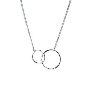 Collier argent femme- pendentif karma