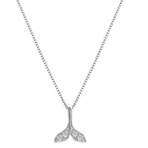 Collier argent femme- pendentif sirène