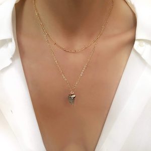 Collier cadeau femme -pierre naturelle
