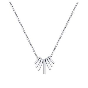 Collier chaine original argent