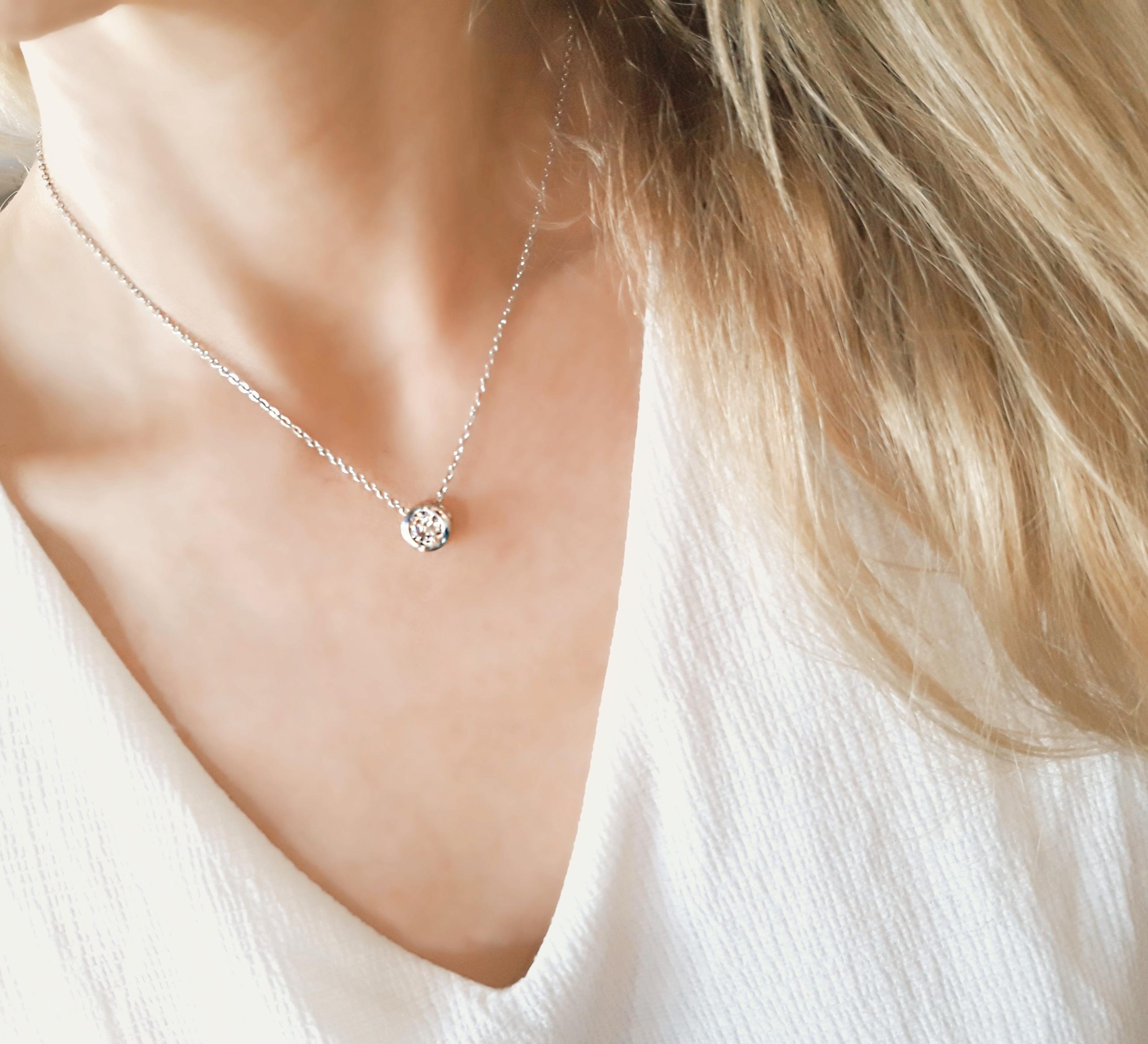 Collier fantaisie chic oxyde de zirconium – Image 2