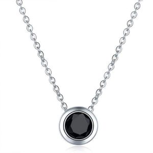 Collier fantaisie noir