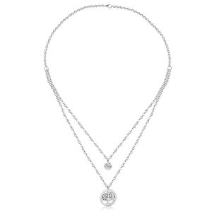 Collier femme arbre de vie argent