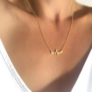 Collier plaqué or pour femme