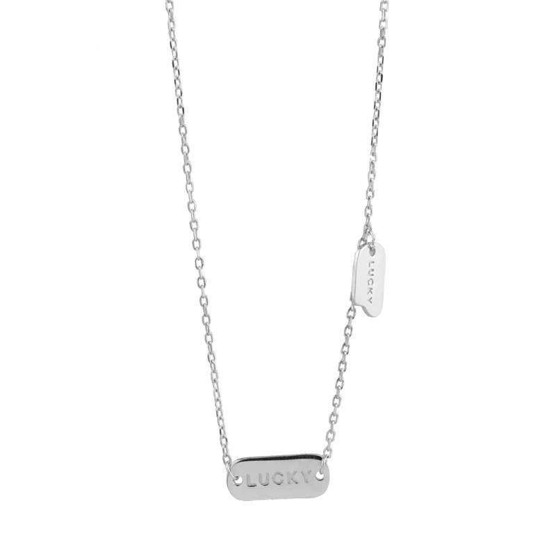 Collier porte-bonheur en argent 925