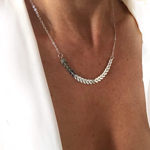 Collier tendance 2024- argenté